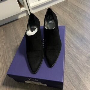 Stuart Weitzman Suede Black Booties *Excellent Condition!*